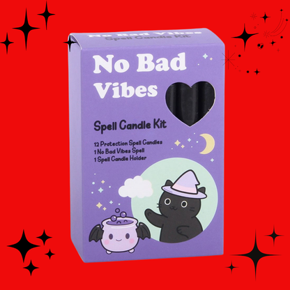 No Bad Vibes Spell Candle Kit