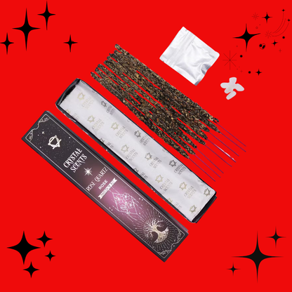 Rose Quartz Crystal Scents Smudge Incense - Rose