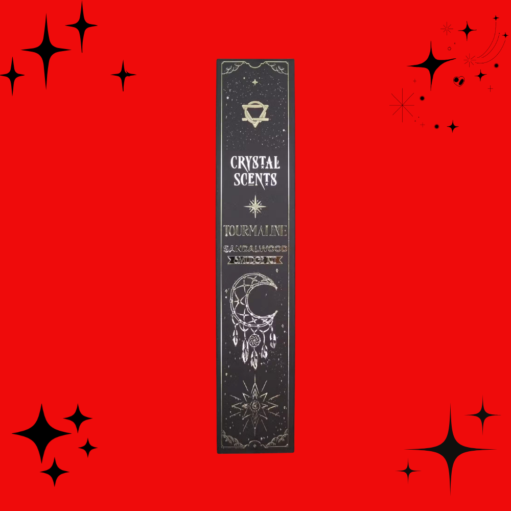Tourmaline Crystal Scents Smudge Incense - Sandalwood