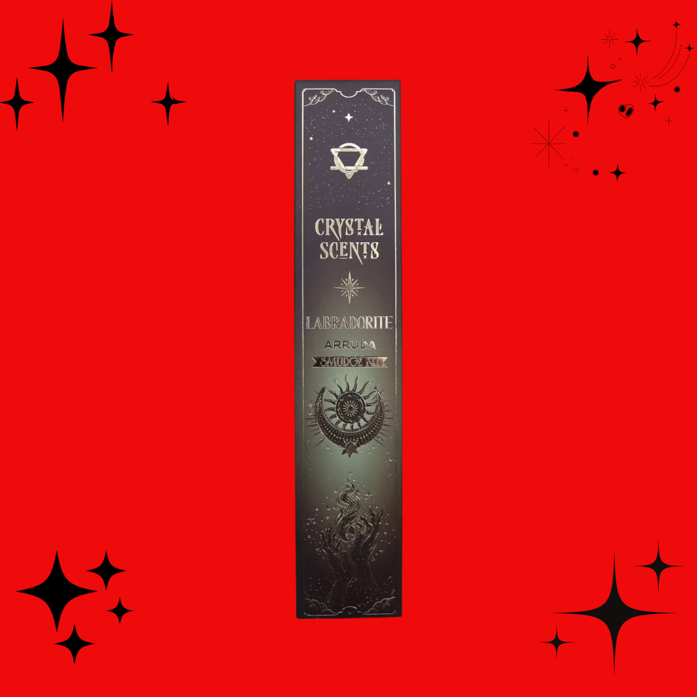 Labradorite Crystal Scents Smudge Incense - Arruda