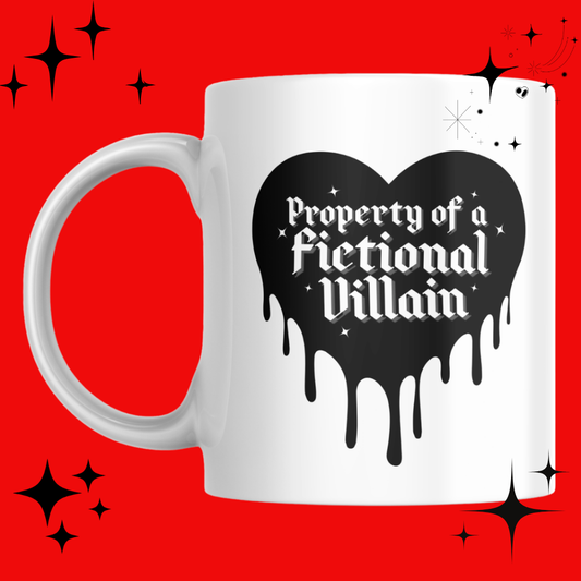 Property of a fictional villain mug