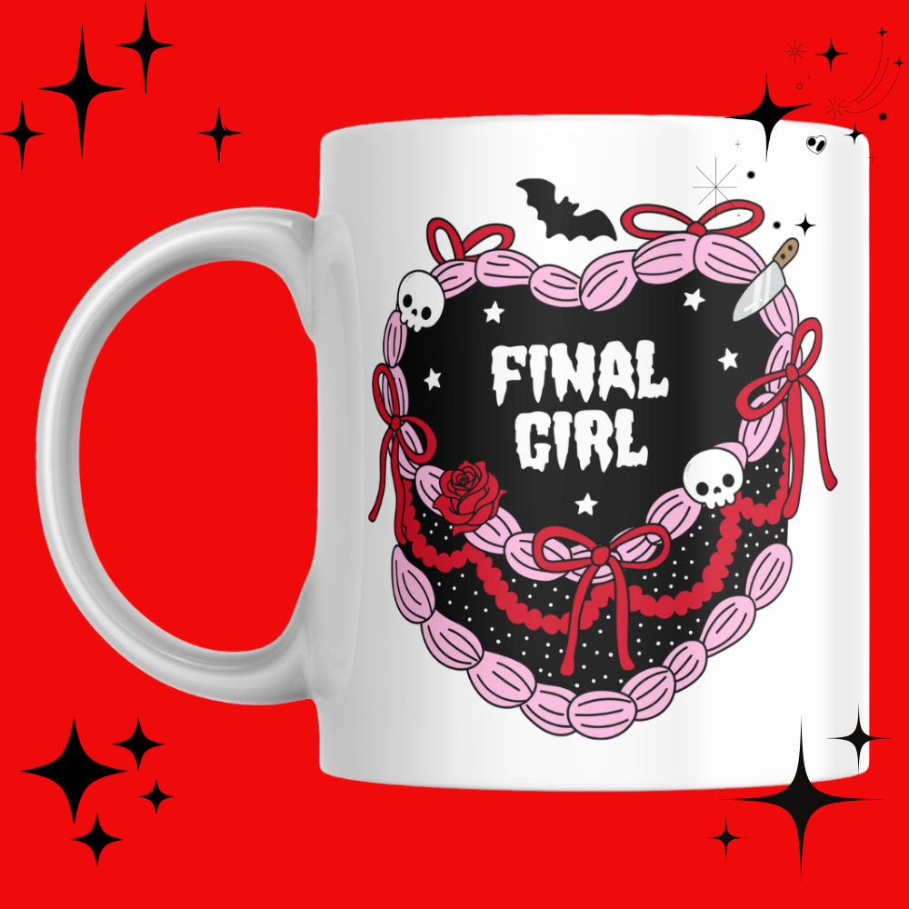 Final Girl Cake Mug