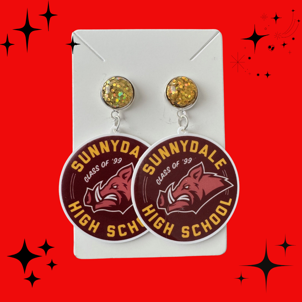 Sunnydale High Class of 99 Earrings