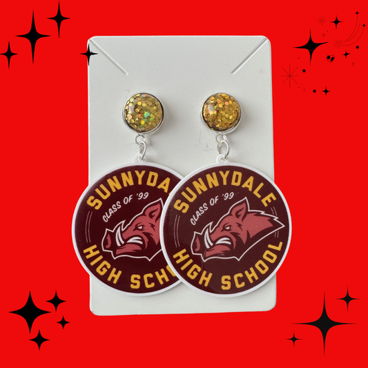 Sunnydale High Class of 99 Earrings