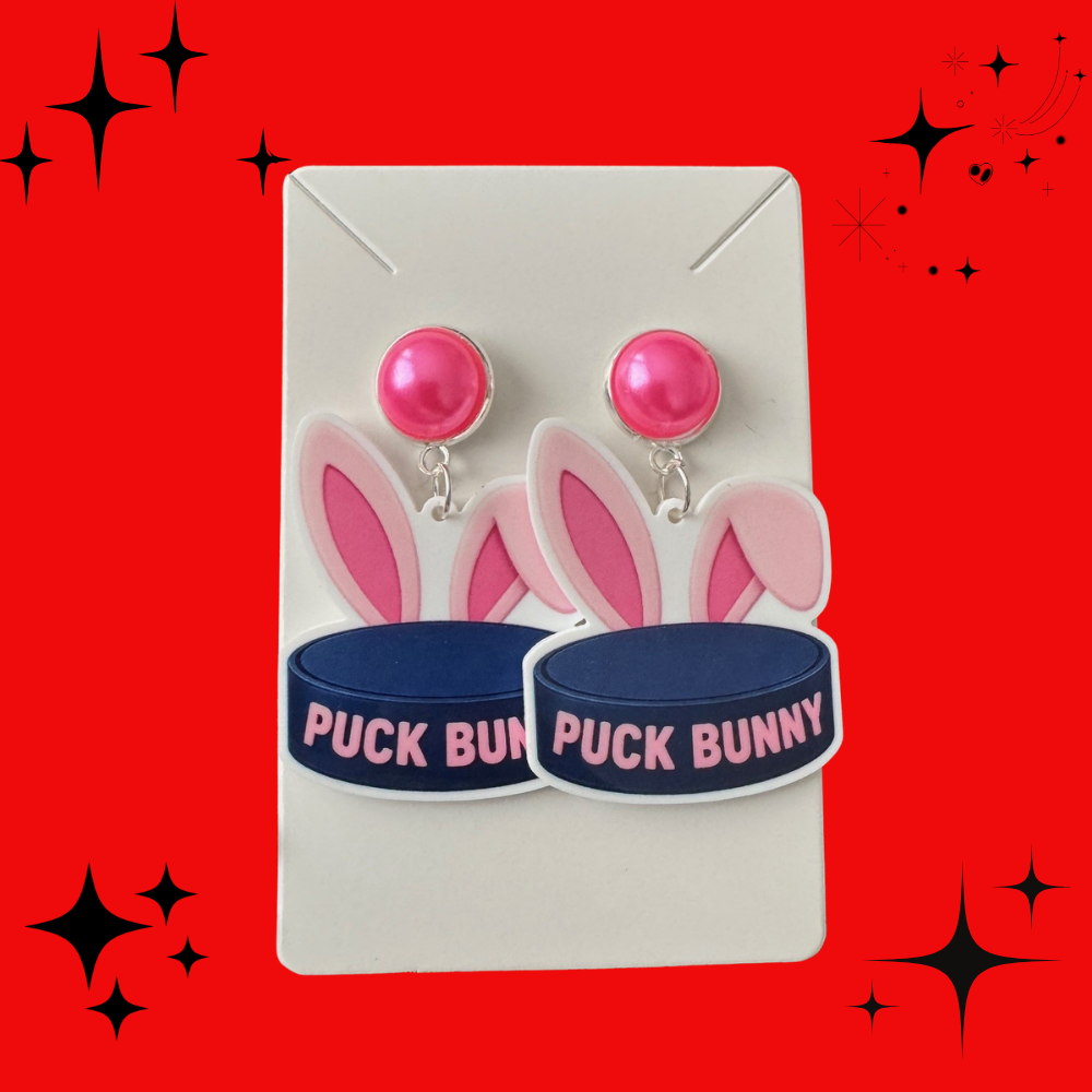 Puck Bunny Earrings