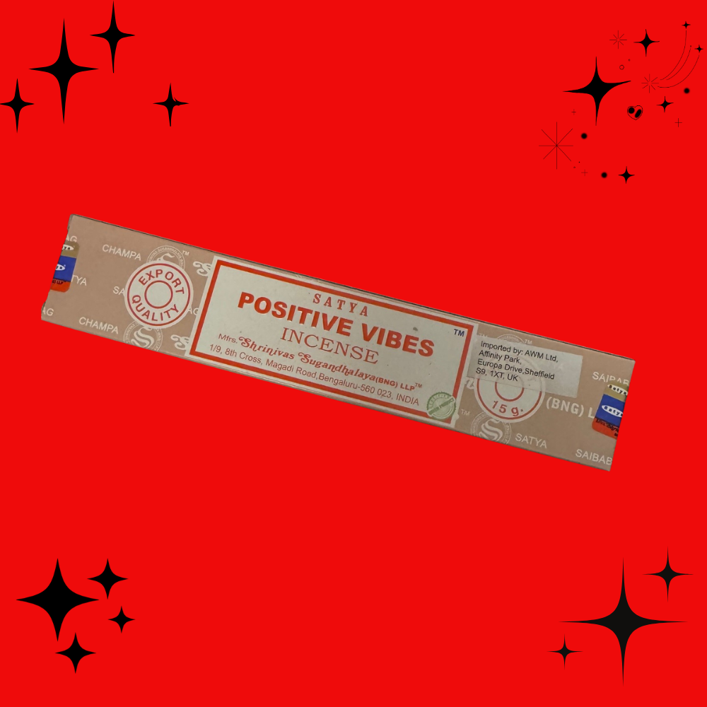 Satya Incense 15gm - Positive Vibes