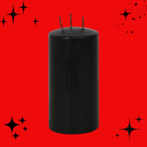 Large Pink Vampire Tears Pillar Candle