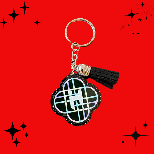 K Pop Demon Logo Keyring