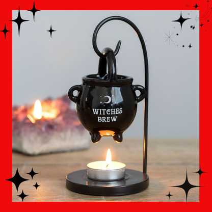 Witches Brew Hanging Cauldron Oil Burner
