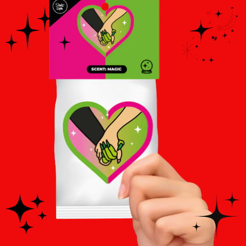 Pink & Green Air Freshener