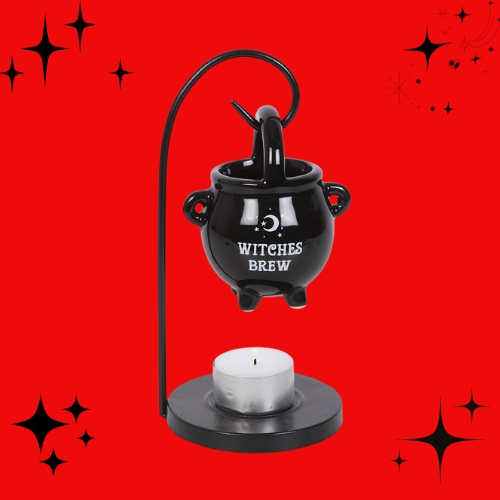 Witches Brew Hanging Cauldron Oil Burner