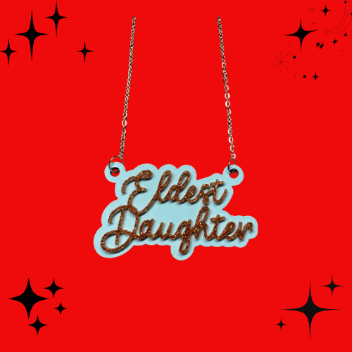 Eldest Daughter Layered Acrylic Necklace