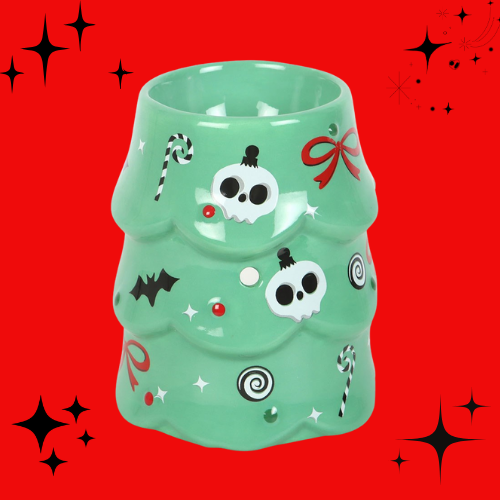 Creepy Christmas Tree Oil Burner and Wax Warmer