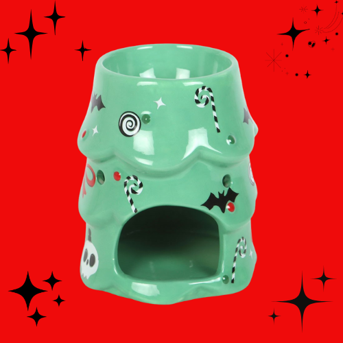 Creepy Christmas Tree Oil Burner and Wax Warmer