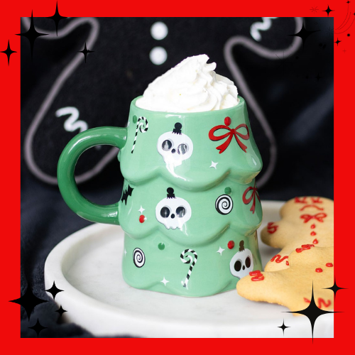 Creepy Christmas Tree Mug