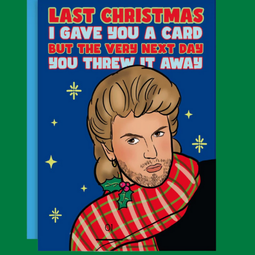 Last Christmas Christmas Card