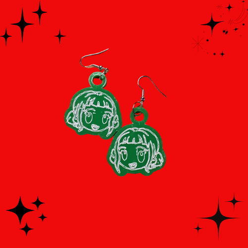 Kpop Zoey Acrylic Earrings