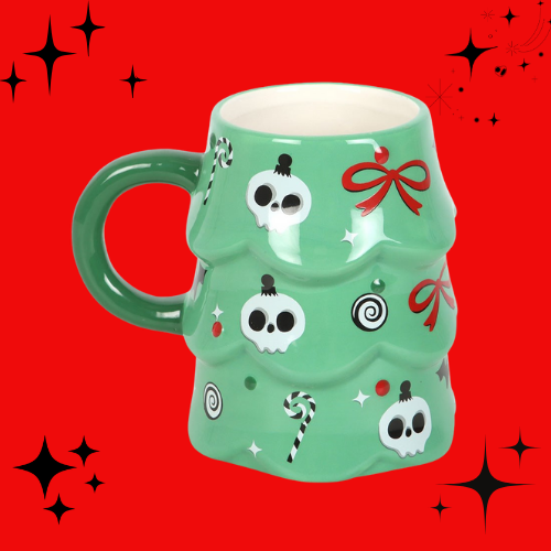 Creepy Christmas Tree Mug