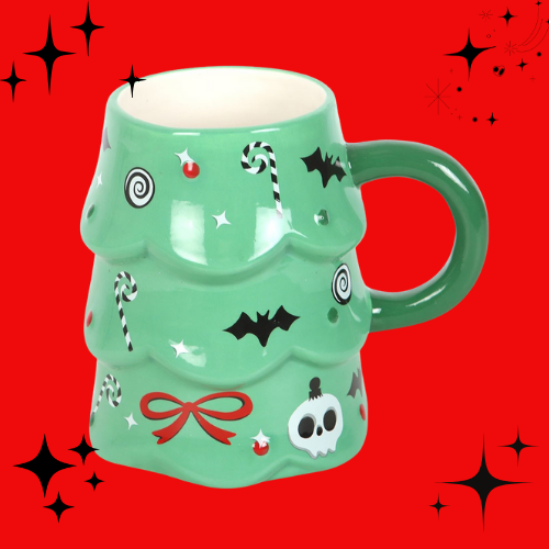 Creepy Christmas Tree Mug