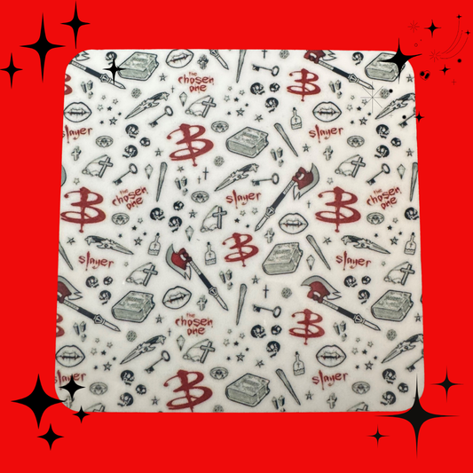 Buffy Coaster - White