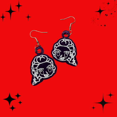 Kpop Rumi Acrylic Earrings