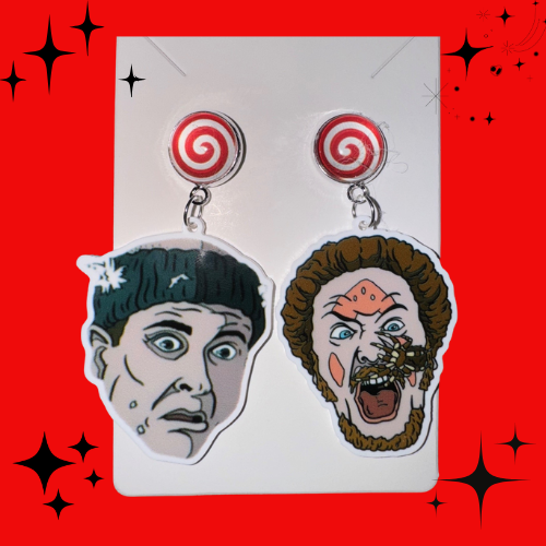 Wet Bandits Earrings