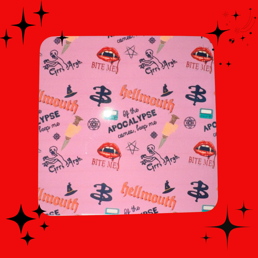 Buffy Coaster - Pink