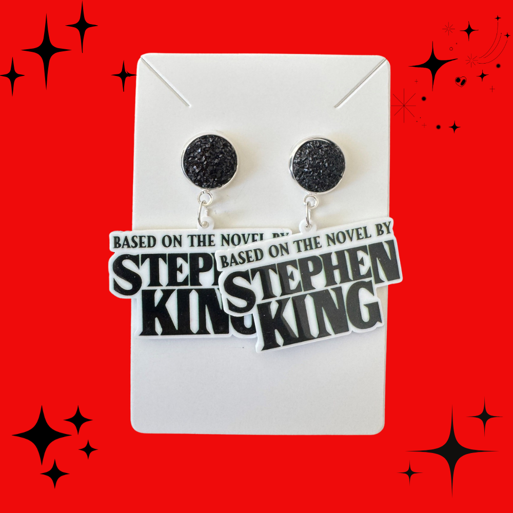 Stephen King Earrings