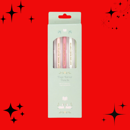 Pack of 5 Literature Inspired Pencils