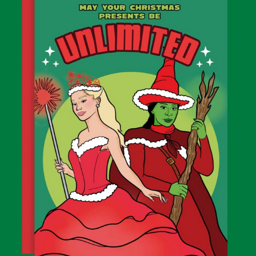 May Your Christmas Presents Be Unlimited Christmas Card