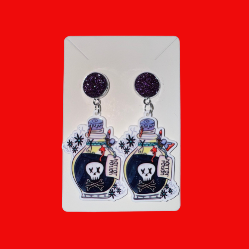 Horror Potion Earrings