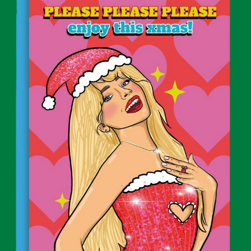 Please Please Please Enjoy This Xmas Christmas Card