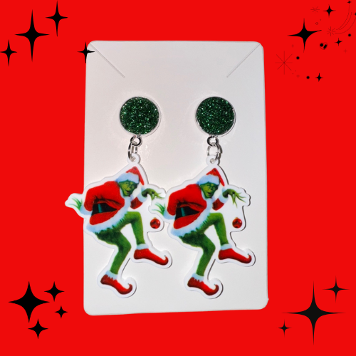 The Grinch Earrings