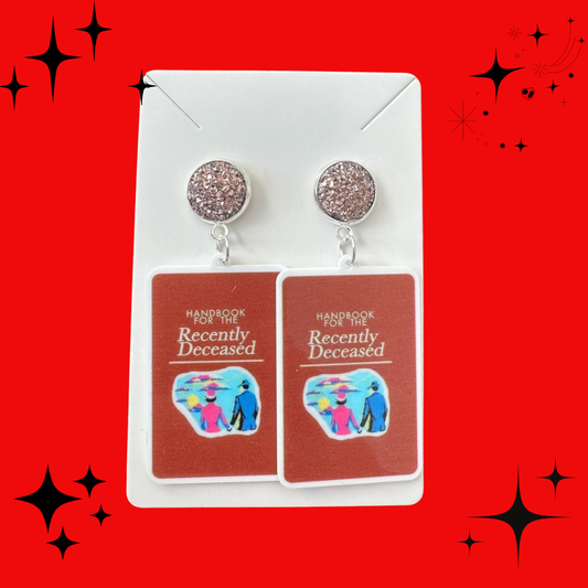 Handbook for the Recently Deceased Earrings