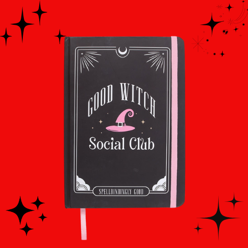 Good Witch Social Club A5 Lined Notebook
