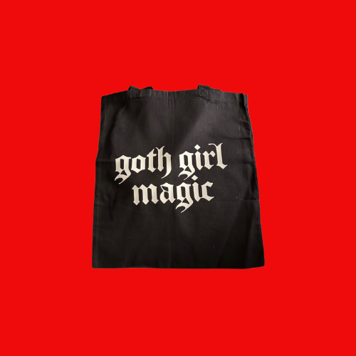 Goth Girl Magic Tote Bag