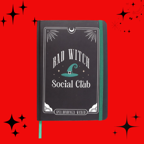 Bad Witch Social Club A5 Lined Notebook