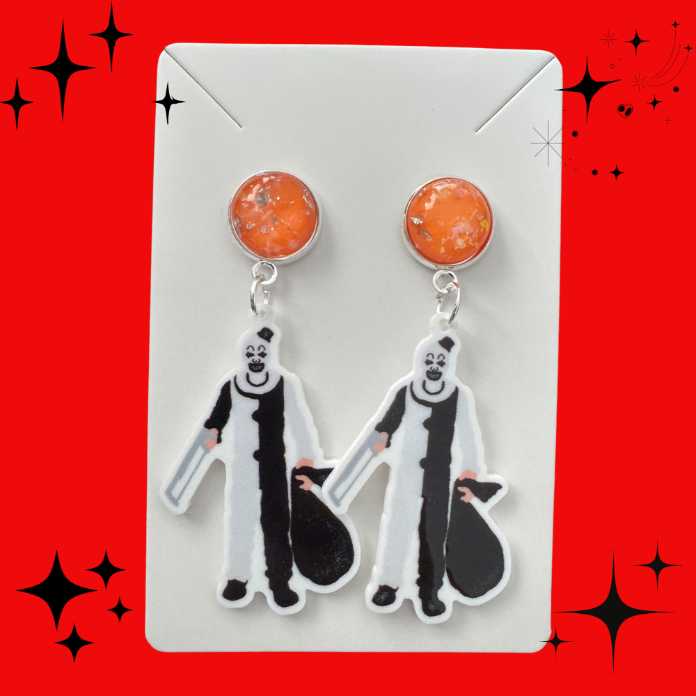 Art The Clown Earrings