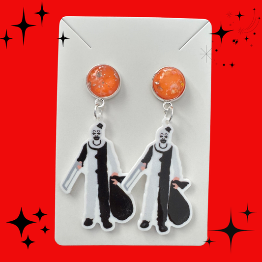 Art The Clown Earrings
