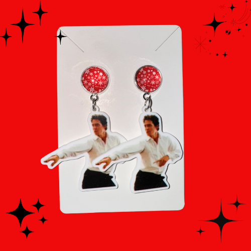 Love Actually David Earrings