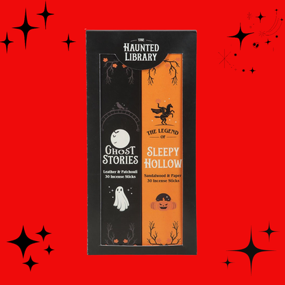 Set of 2 Haunted Library Incense Stick Packs