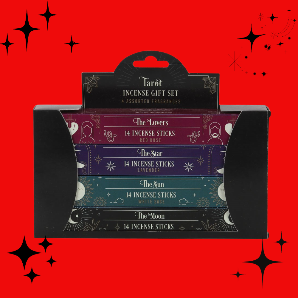 Tarot Card Incense Stick Gift Set