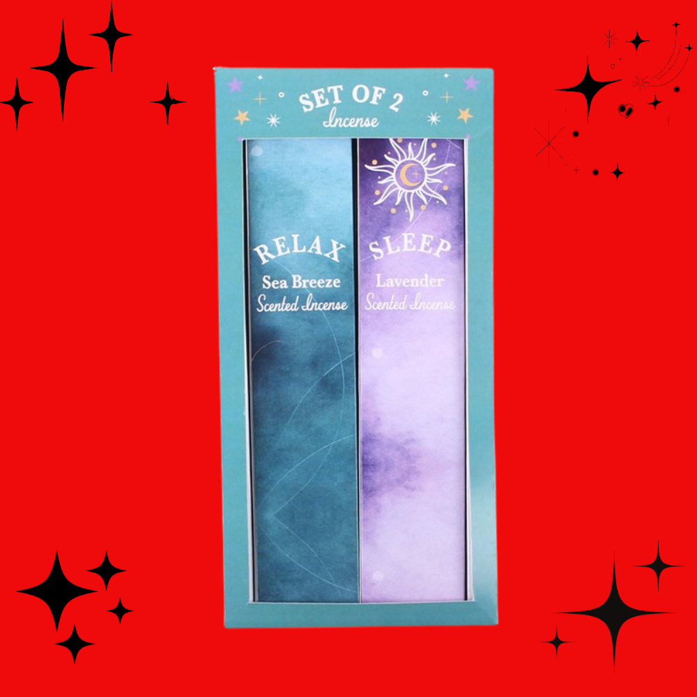 Set of 2 Relax and Sleep Incense Stick Packs