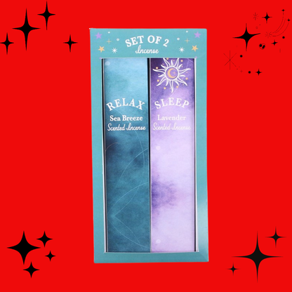 Set of 2 Relax and Sleep Incense Stick Packs