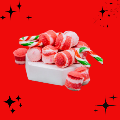 Cranberry & Peppermint Shot Bomb Christmas Cracker