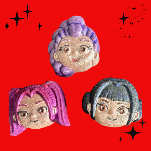 K Pop Demon Bath Bombs