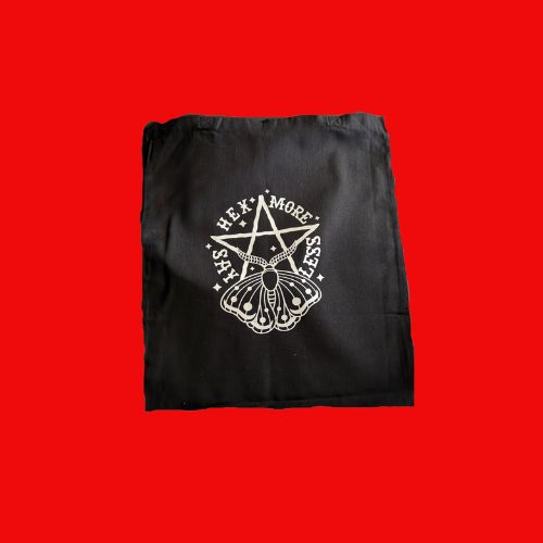 Hex More Say Less Tote Bag