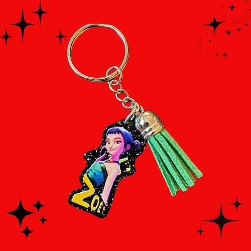 K Pop Demon Zoey Keyring