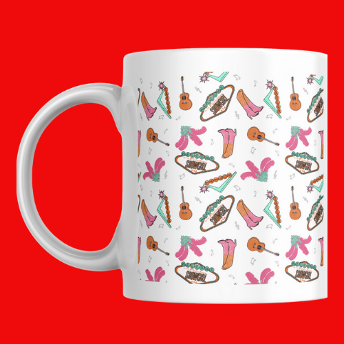 Showgirl White Mug