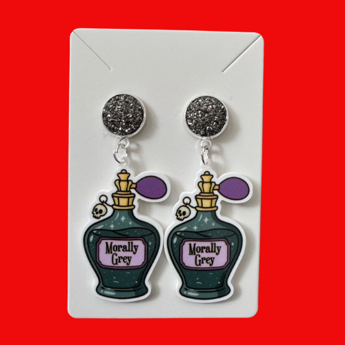 Morally Grey Earrings
